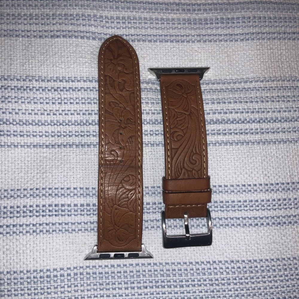 Leather Apple Watch band